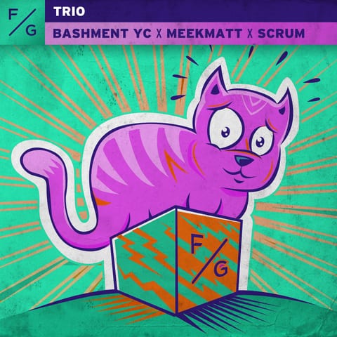 Bashment YC, MEEKMATT & Scrum — Trio 앨범 커버