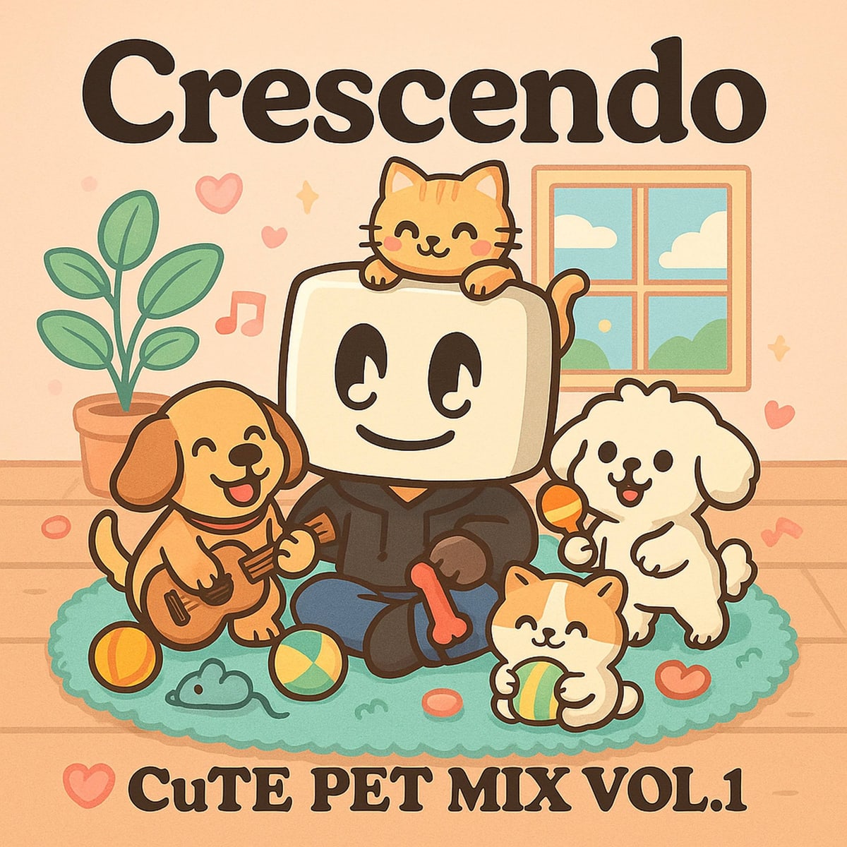 Crescendo — Crescendo CuTE PET MIX, Vol.1 앨범 커버