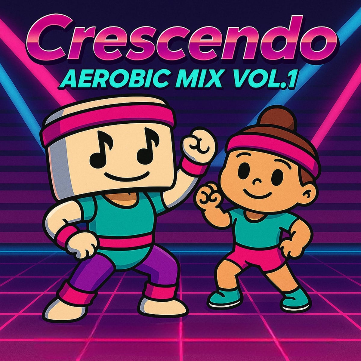 Crescendo — Crescendo AEROBIC MIX, Vol. 1 앨범 커버